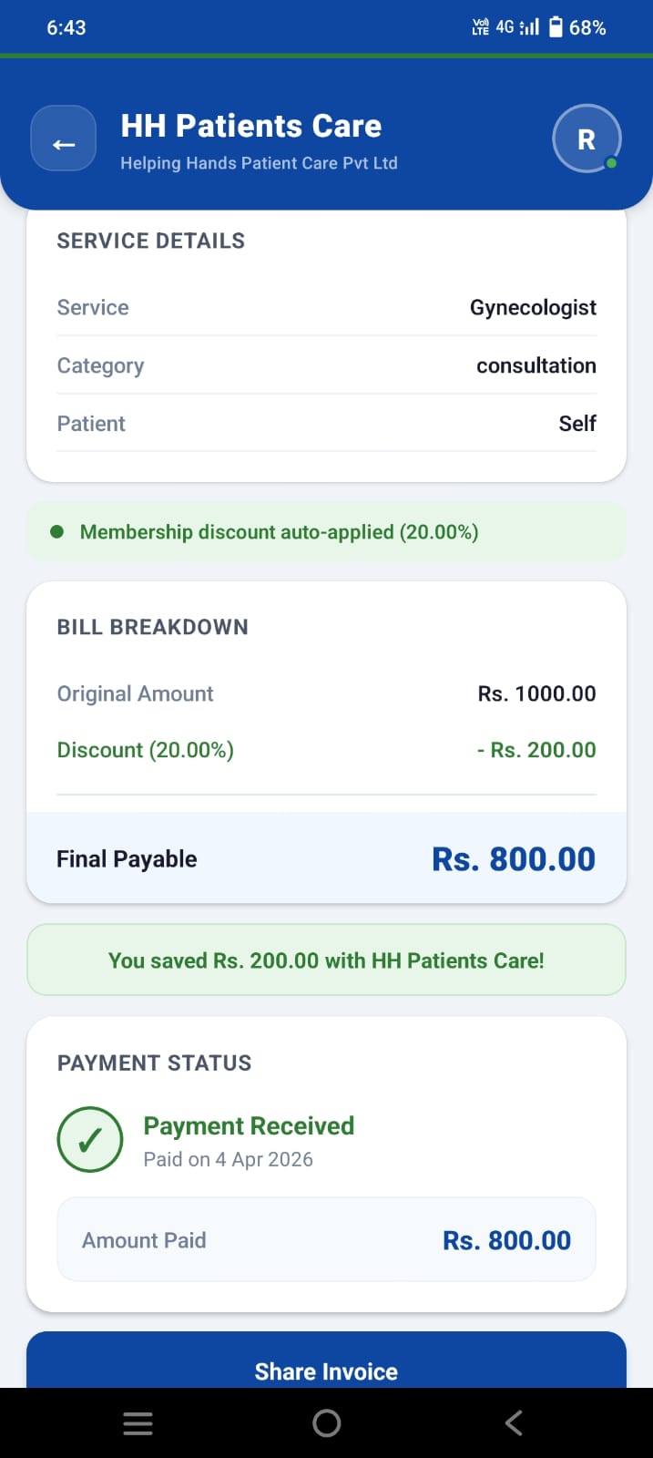 My Bills - App Screenshot